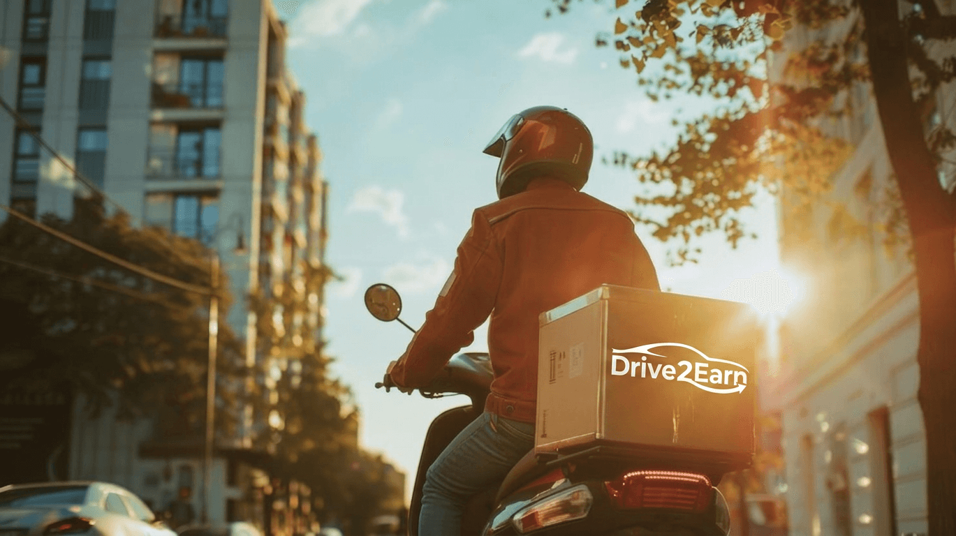Food delivery scooter rental - Drive2Earn Sydney, coming soon